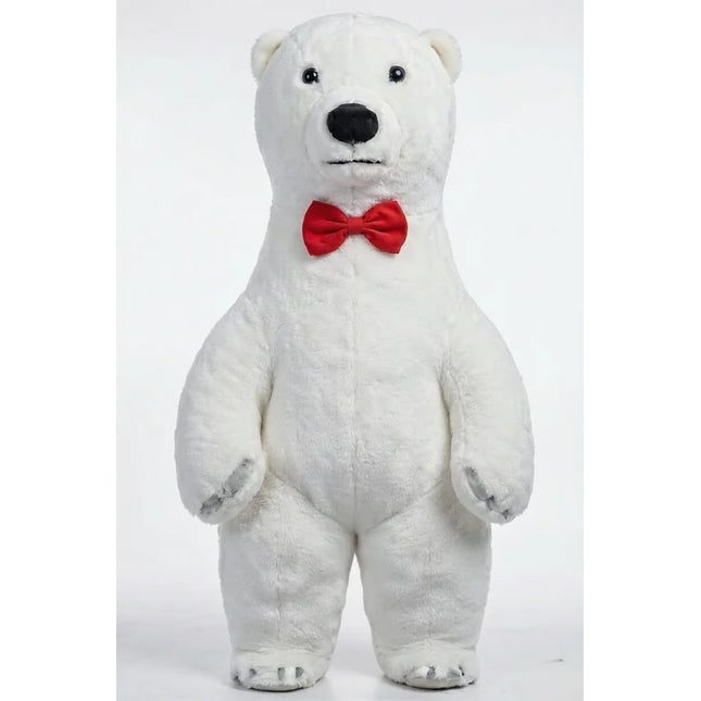 Polar bear mascot costume