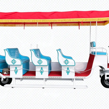 European Electric Four-Row Sightseeing Carriage