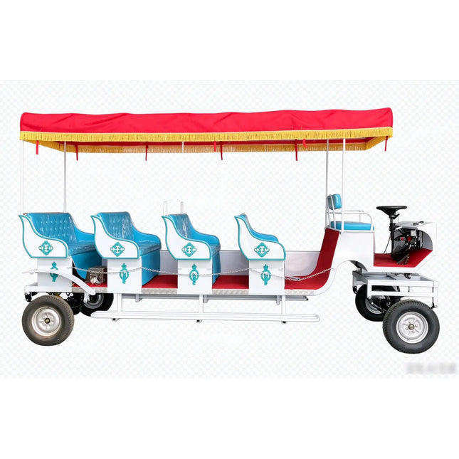 European Electric Four-Row Sightseeing Carriage