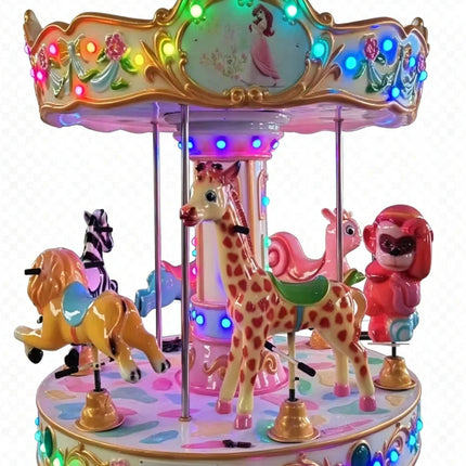 6-seat animal carousel